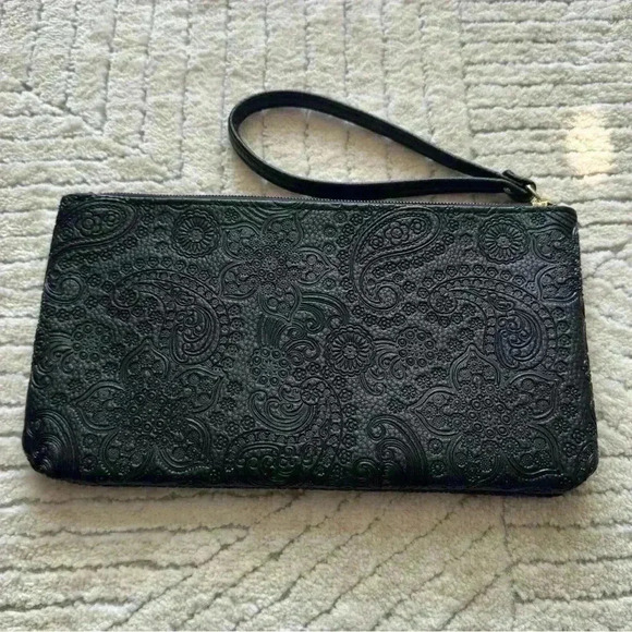 stone mountain Embossed Paisley Wristlet - Picture 4 of 7